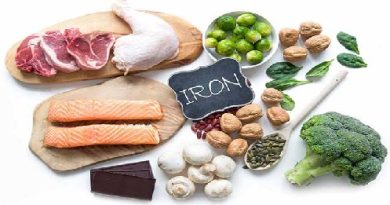Which foods contain iron?
