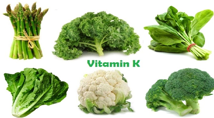 Which foods contain vitamin-K ?