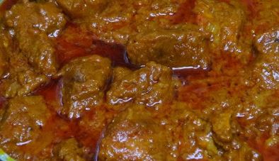 গরুর মাংসের ঝাল ভুনা রেসিপি